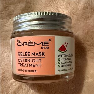 The Crème Shop Watermelon Gelée Mask Overnight Treatment - Peach Pink